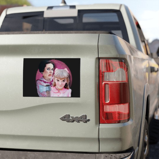 Discover Harriet And Nellie Oleson Car Magnets