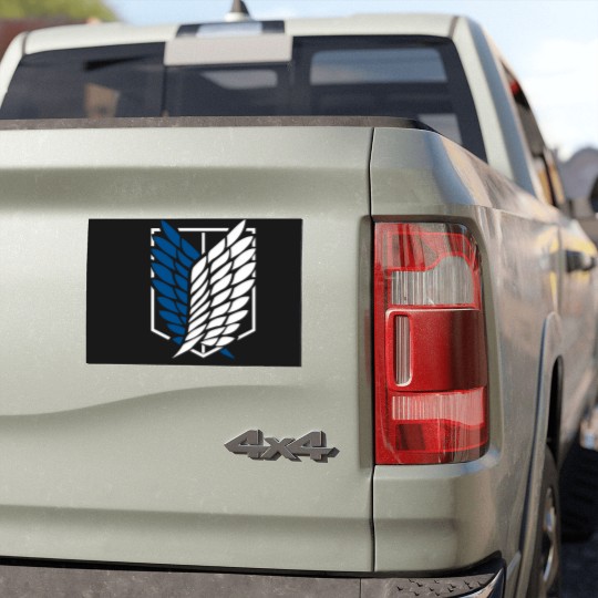 Discover Shingeki no kyojin logo Car Magnets