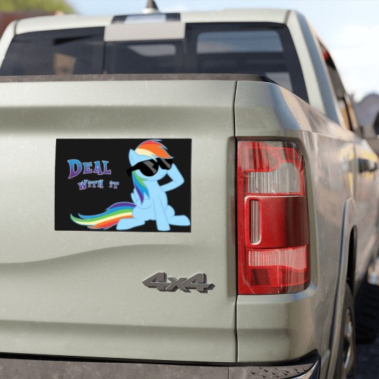 Discover My Little Pony MLP Car Magnets - Rainbow Dash Deal