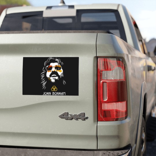 Discover John Bonham Bonzo Rock Musician Drummer Music Car Magnets