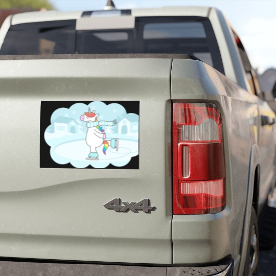 Discover Unicorn Xmas 2017 Car Magnets High Quality