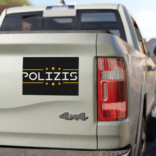 Discover Police Cop Policewoman Dog Radar Control Officer H Car Magnets