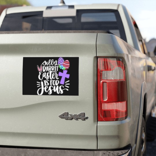 Discover Christians Cute Silly Rabbit Easter Is For Jesus Car Magnets