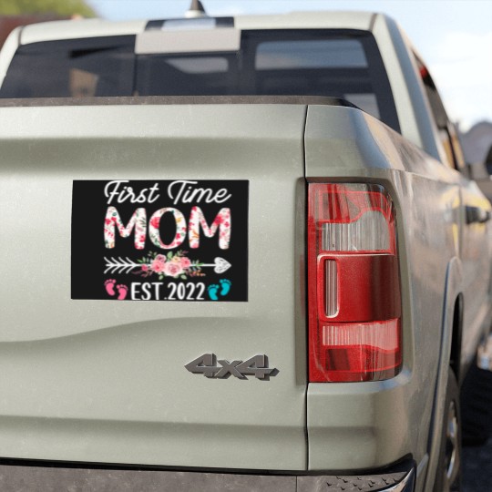 Discover First Time Mom Birthday Mothers Day Cute Flower Car Magnets
