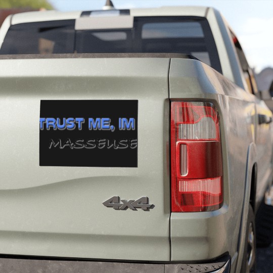Discover Trust Me I'm a Masseuse Car Magnets
