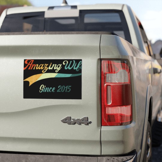 Discover 7Th Wedding Aniversary Gift For Her Amazing Wife S Car Magnets