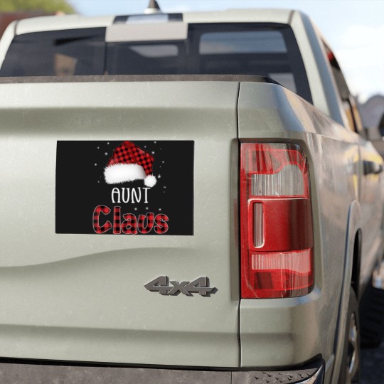 Discover Womens Funny Santa Aunt Claus Christmas Matching F Car Magnets