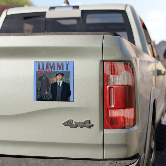 Discover Tommy Shelby Homage Car Magnets Car Magnets Top Peaky TV Show Gift Tom Thomas By Order Cillian Murphy