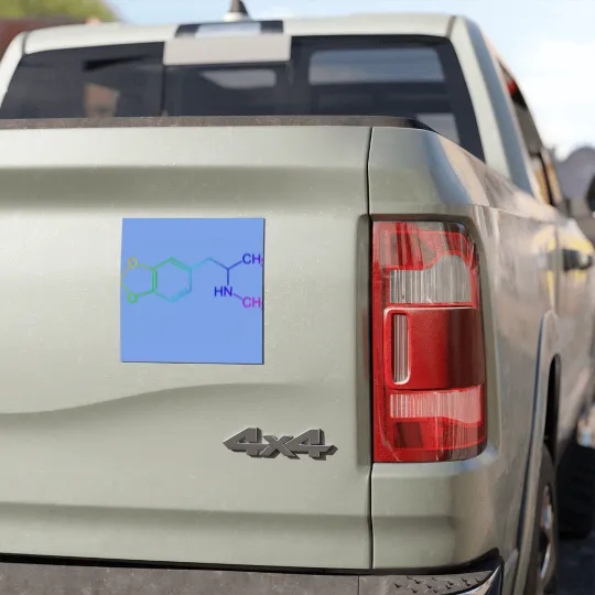 Discover MDMA Ecstasy Molly Car Magnets