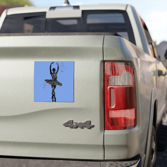 Discover Ballet Dancer Car Magnets