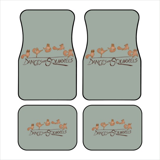 Discover Dances with Squirrels Comedy Unisex Beige Squirrel Car Mats