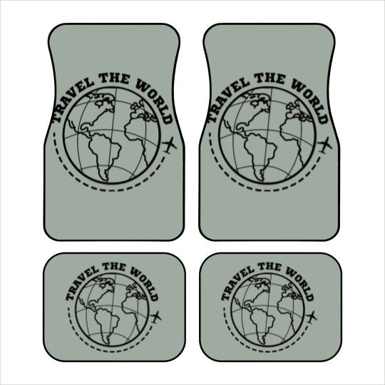 Discover World Travel Travel Car Mats