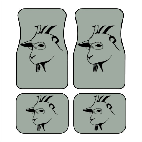 Discover goat - Goat - Car Mats