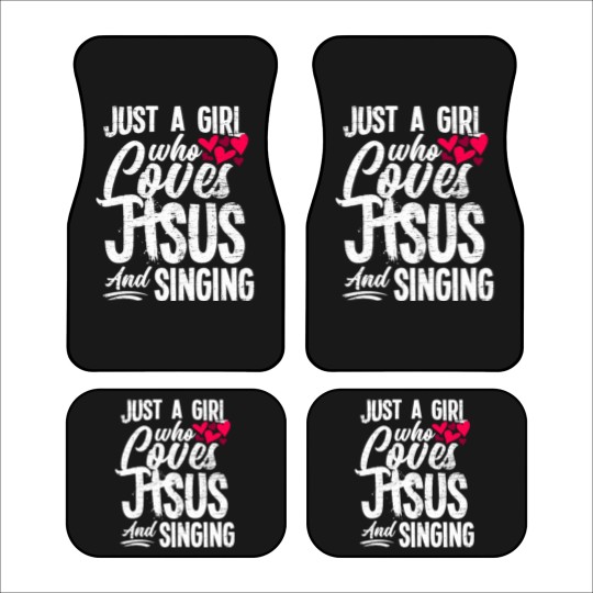Discover Jesus Funny Singing Car Mats