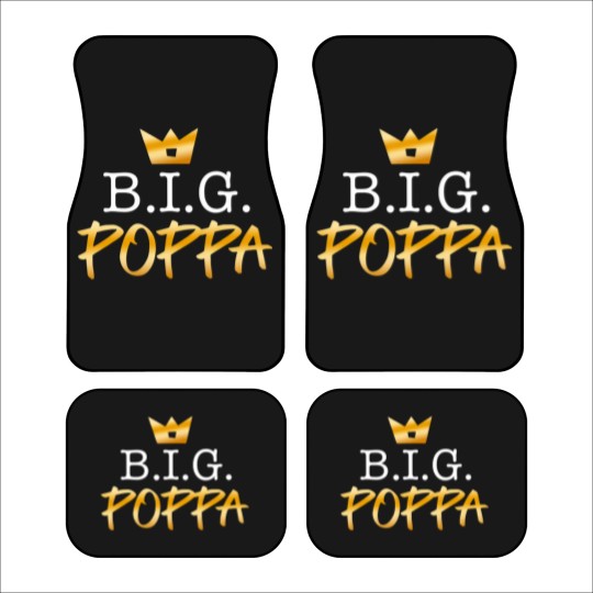 Discover mens 2nd birthday hip hop big poppa two legit to quit outfit Car Mats