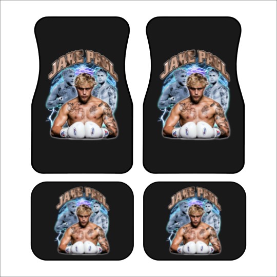 Discover Vintage Jake Paul Car Mats Boxing Player Car Mats, Gift for Boxing Player Fan Car Mats