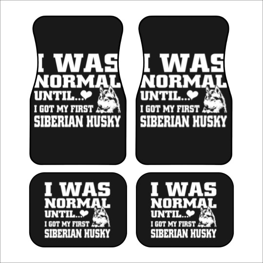 Discover Siberian Husky Car Mats