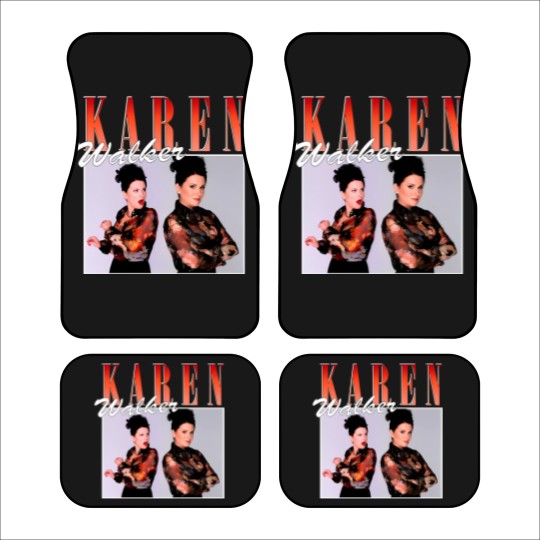 Discover Karen Walker Short Sleeve Famous Car Mats Men and Women Car Mats