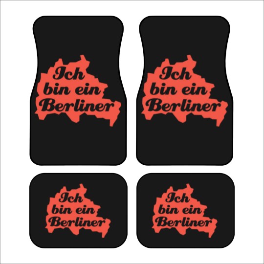 Discover Ich Bin Ein Berliner - Berlin - Germany - JFK Car Mats