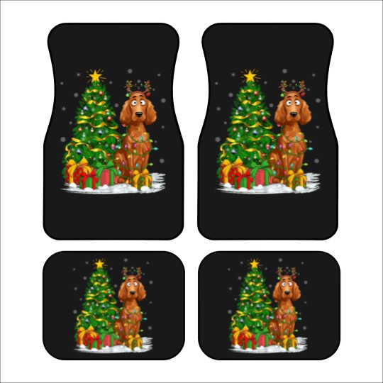 Discover Irish Setter Dog Lover Xmas Lighting Irish Setter Car Mats
