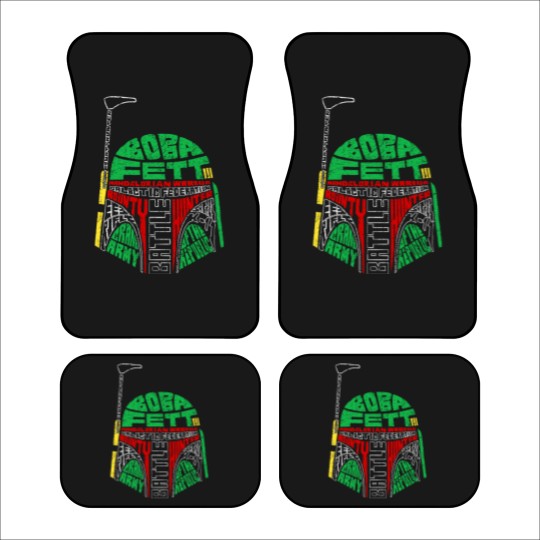 Discover Boba Fett Car Mats