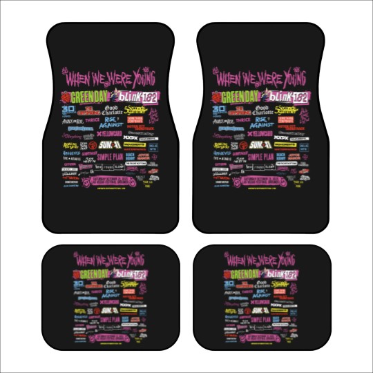 Discover "When We Where Young" Car Mats