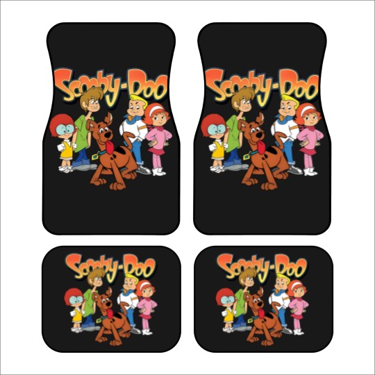 Discover Scooby-Doo Car Mats, Retro Christmas Crewneck Car Mats