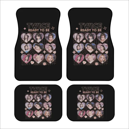 Discover Twice Kpop Car Mats, Ready To be Car Mats