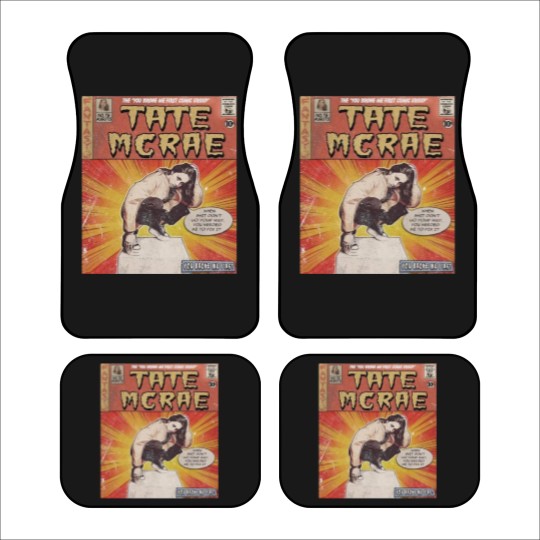 Discover Tate Mcrae Comic Car Mats, 90S Vintage Merch