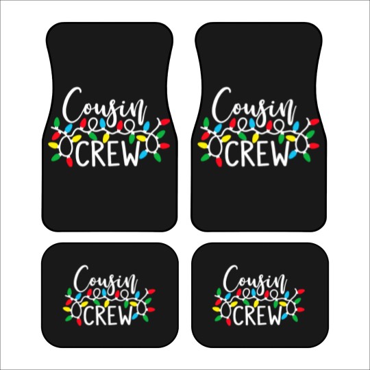 Discover Cousin Crew Car Mats, Cousin Crew Party Car Mats, Matching Cousin Car Mats