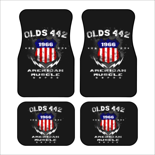 Discover 1966 Olds 442 American Muscle v3 Car Mats