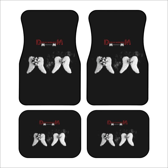 Discover Depeche Mode Memento Mori 2023 Car Mats Black Cotton Unisex For Fans