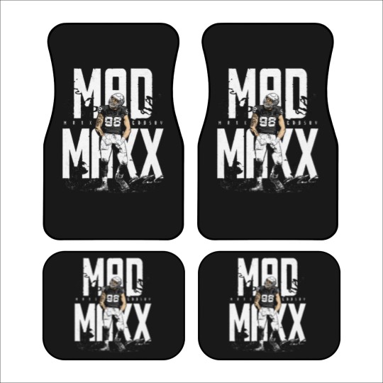 Discover Maxx Crosby Las Vegas Mad Maxx - Maxx Crosby - Car Mats