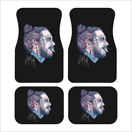 Discover Post Malone Vintage Car Mats, Post Malone Car Mats, Post Malone Merch