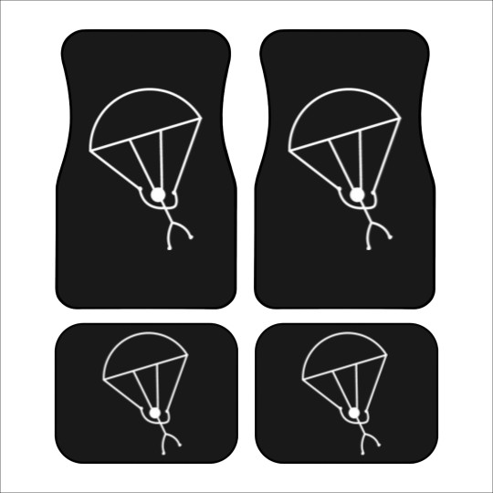 Discover Stick Man Skydiving Car Mats