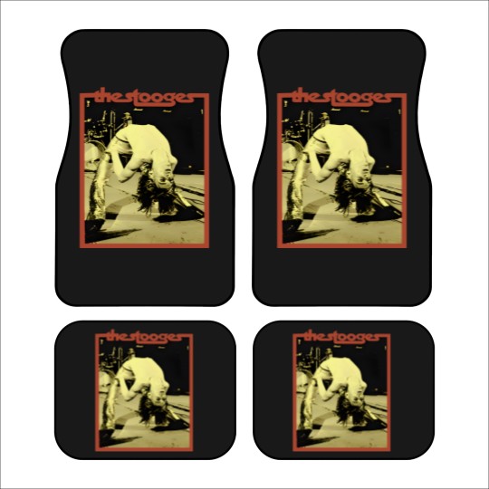 Discover The Stooges Iggy Pop Punk Rock Band Car Mats