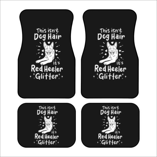 Discover Red Heeler Dog Car Mats