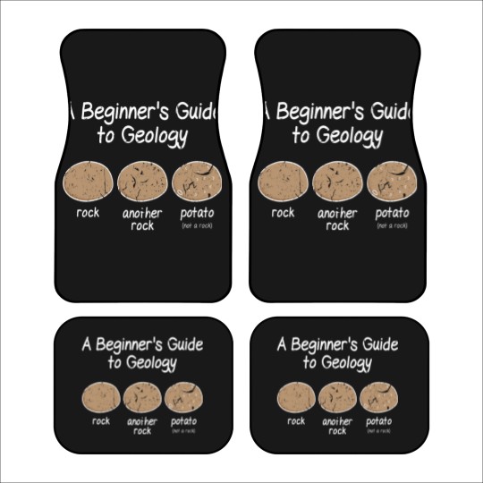 Discover Geologist Beginner Geology Meme - Funny Geology - Car Mats
