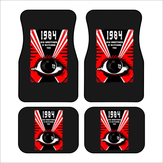 Discover 1984 V10 (Orwell) Poster Men Car Mats