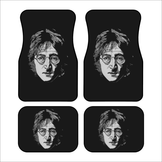 Discover J Lennon Graphic Car Mats, Men's Women's Sizes