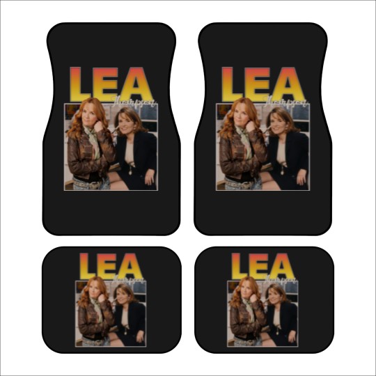 Discover Lea Thompson Car Mats Car Mats Unisex Cotton Vintage 90's Graphic Car Mats Unisex Crewneck Car Mats