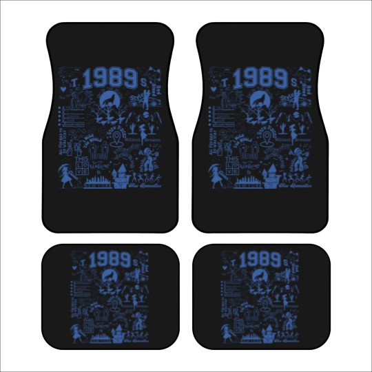 Discover Welcome to New York 1989 Deluxe Version Car Mats