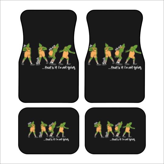 Discover funny xmas that's it i'm not going christmas clothing long t Car Mats