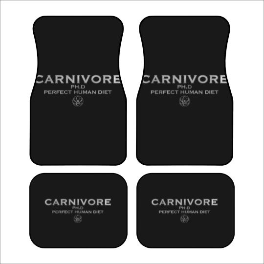 Discover carnivore phd perfect human diet meat eater t Car Mats