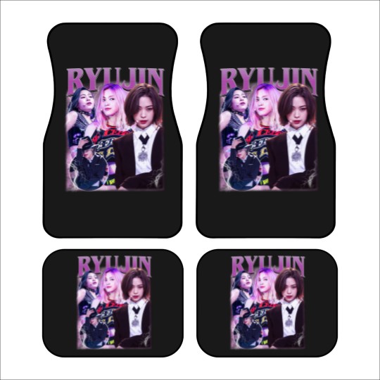 Discover Limited Ryujin Vintage Car Mats, ITZY Car Mats