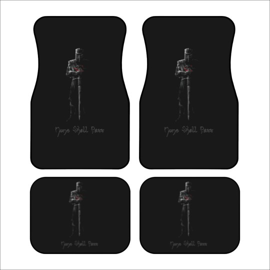 Discover None Shall Pass Car Mats