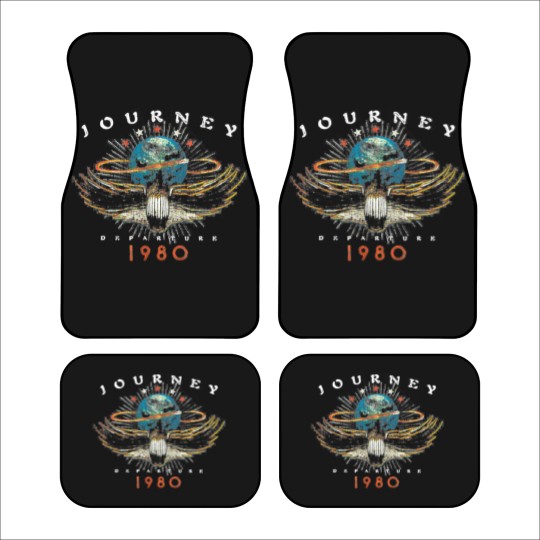 Discover Journey Departure Tour 1980 Men’s Car Mats, Car Mats For Music Fan