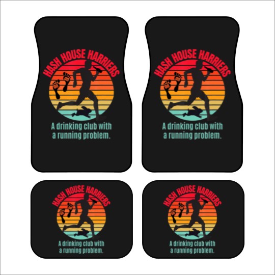 Discover Hash House Harriers T 3 Car Mats
