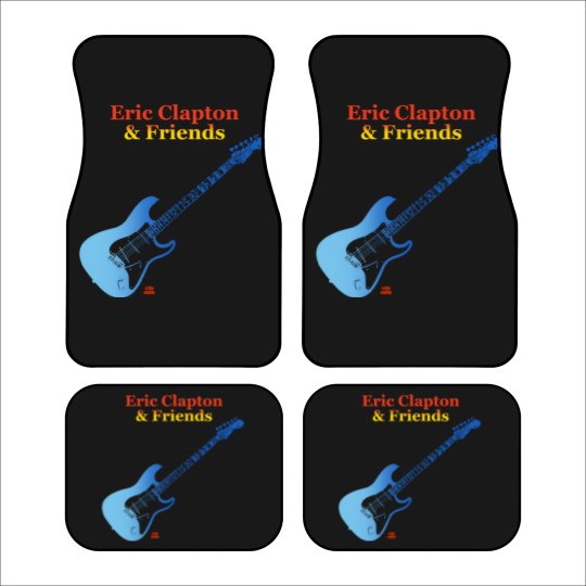 Discover Vintage Eric Clapton Joe Cocker ZZ Top 1993 Car Mats