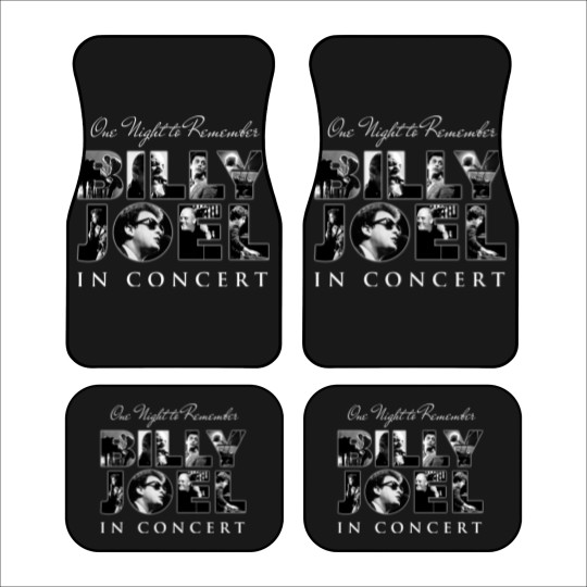 Discover One Night To Remember Billy Joel Tour Car Mats, Billy Joel Merch Car Mats